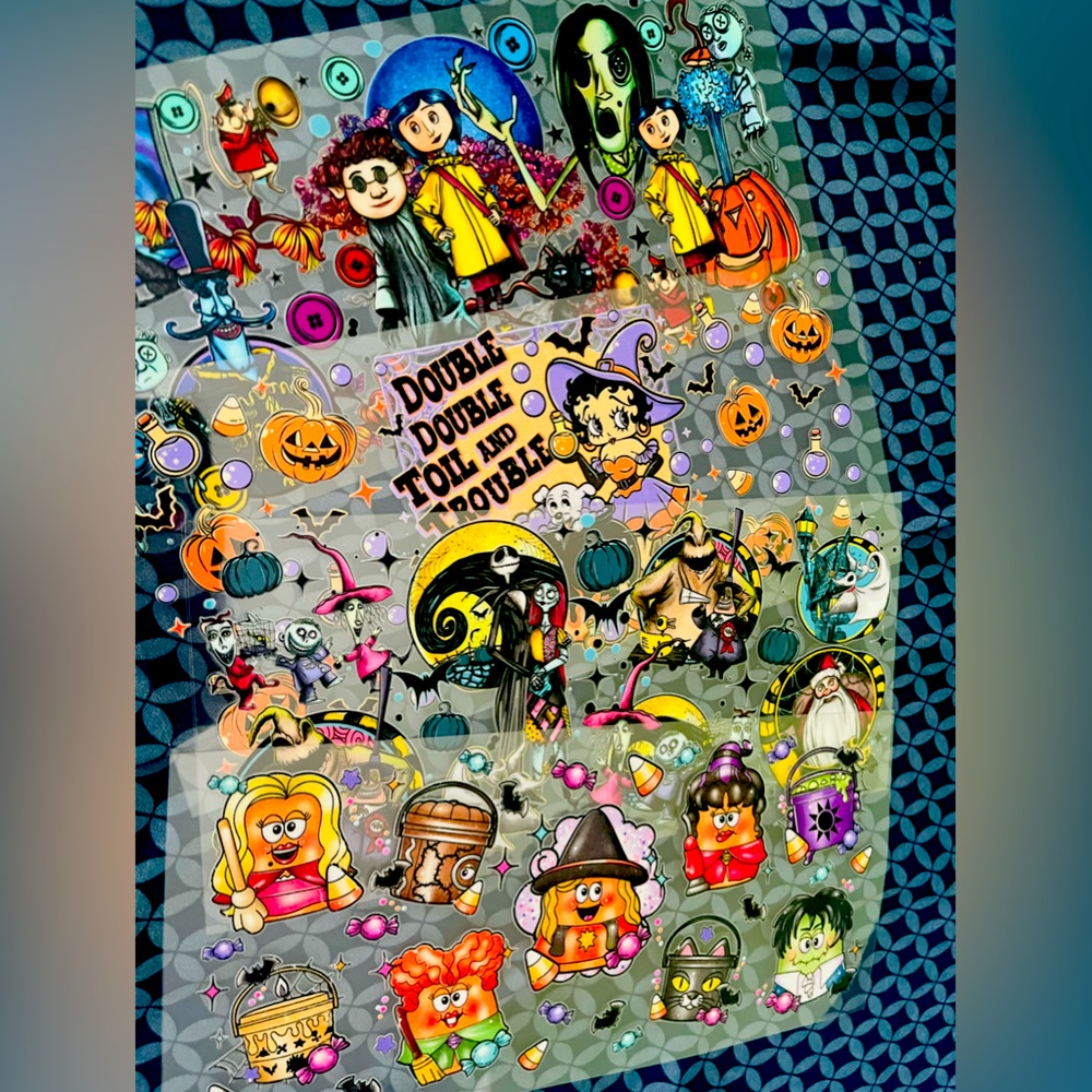 Uvdtf glass wrap 12oz handmade